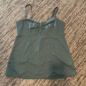 Patagonia tank, green, size 12, fits like a 10